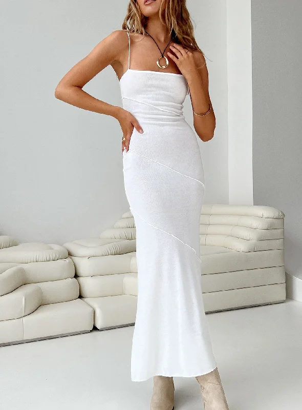 Andros Maxi Dress White